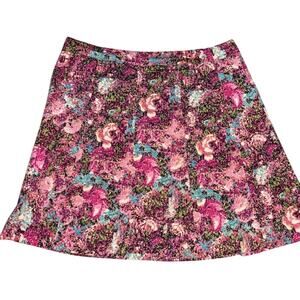 Lane Bryant’s Floral‎ A-Line Plus Travel Wear Skirt Multi Color SZ 20